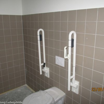 Ein Teil der Barrierefreiheit bilden die behindertengerechten Toiletten