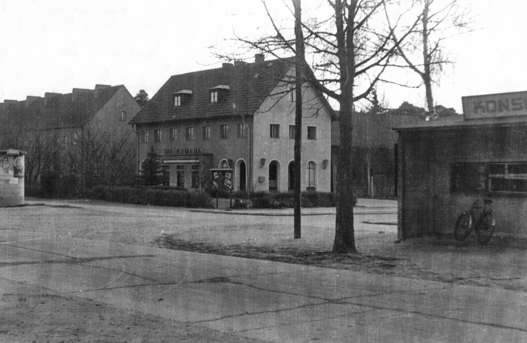 Blick auf das Kino am Ende der 50er Jahre