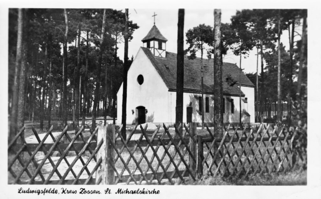 Außenansicht der fertigen Kirche