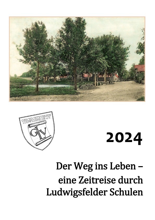Deckblatt des Kalenders von 2024. Alte Dorfansicht.