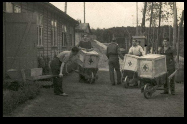 Kriegsgefangene arbeiten in Genshagen